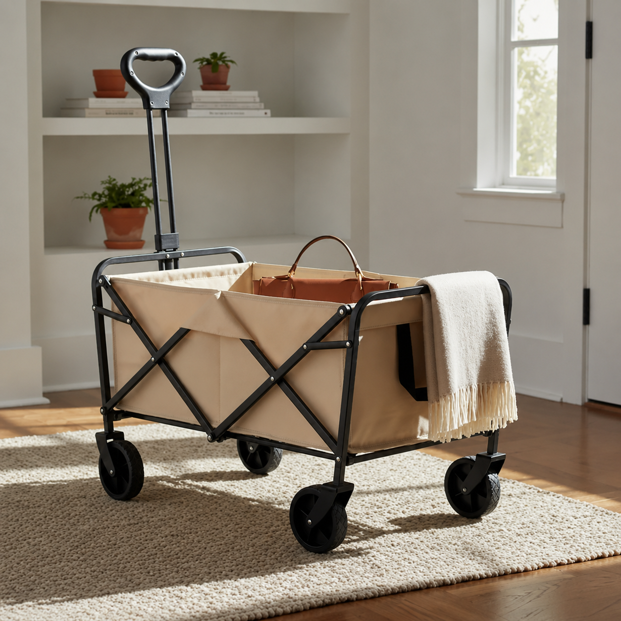 CARRO PLEGABLE CON RUEDAS