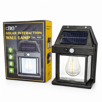 LAMPARA RECARGABLE CON LUZ SOLAR