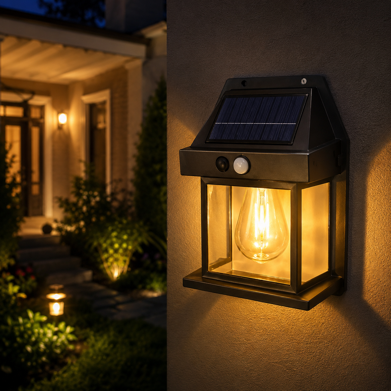 LAMPARA RECARGABLE CON LUZ SOLAR