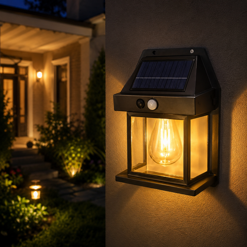 LAMPARA RECARGABLE CON LUZ SOLAR