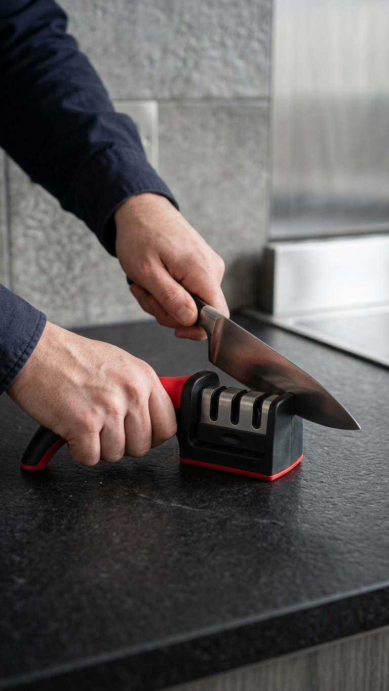 AFILADOR DE CUCHILLO MANUAL